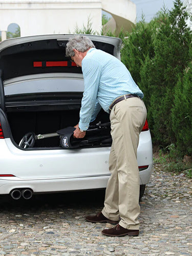 Rollator im Auto transportieren